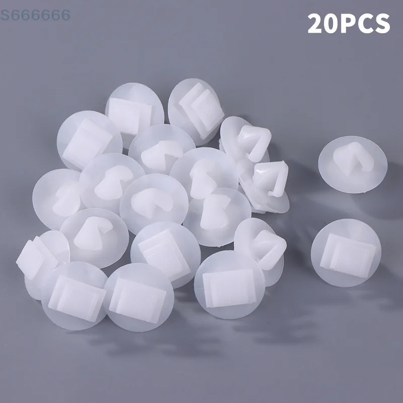 

"Bulk 20Pcs Car Door Trim Clips, Plastic Rivet Fasteners for Bumpstrip Rub Strip Moulding C2 C3 /206 207