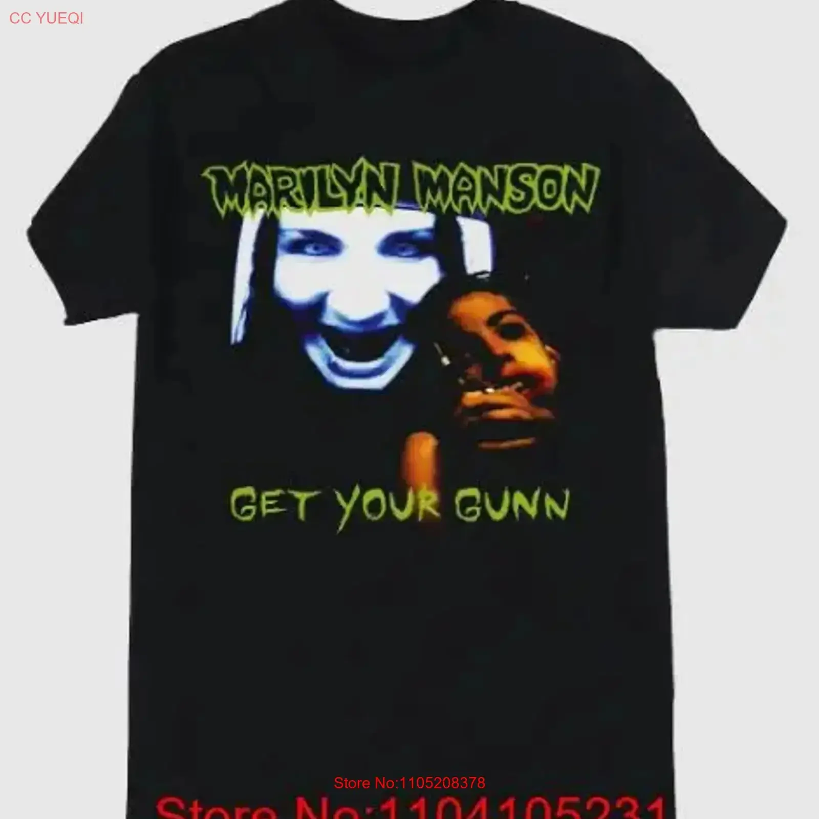 Marilyn Manson Music T Shirt For All Fans S 5XL vintage Washed Breathable Comfortable Casual Stretched Versatile Soft Unisex