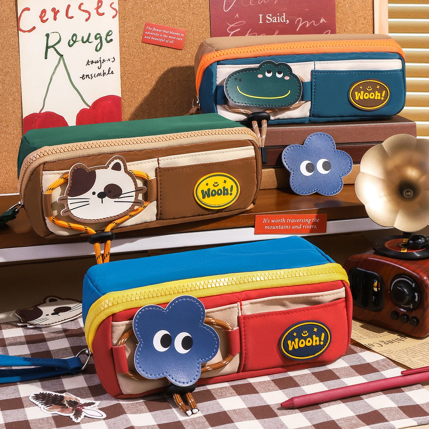 Retro Velcro Cute P…