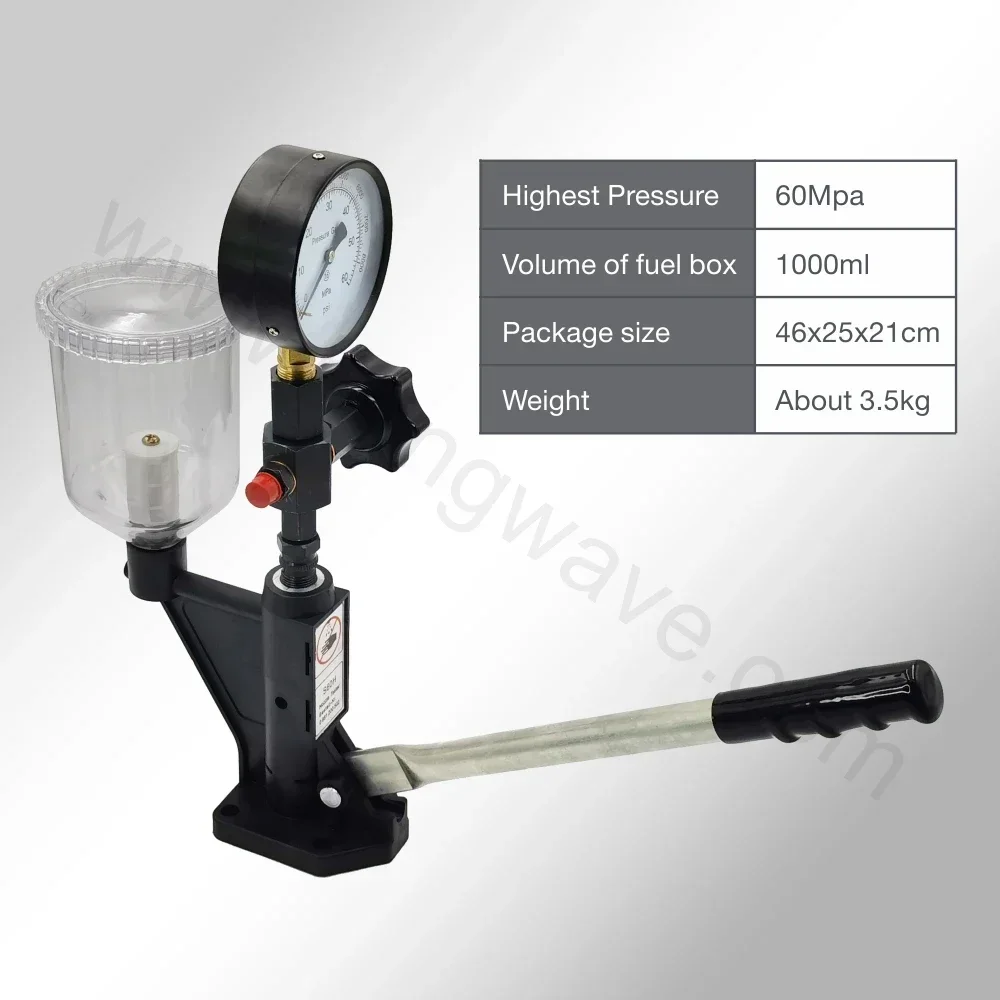 2026/Multifunction CRI808S USB Injector Tester + S60H Common Rail Injector Nozzle Test For Denso Delphi