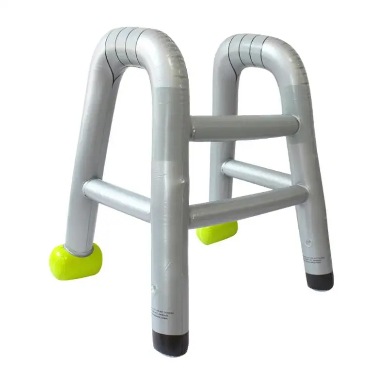 Walker gonflable, accessoire de Costume de vieil homme, cadeau de farces pour personnes âgées, accessoire de fête d'halloween pour fête, carnaval, Festivals, robe fantaisie