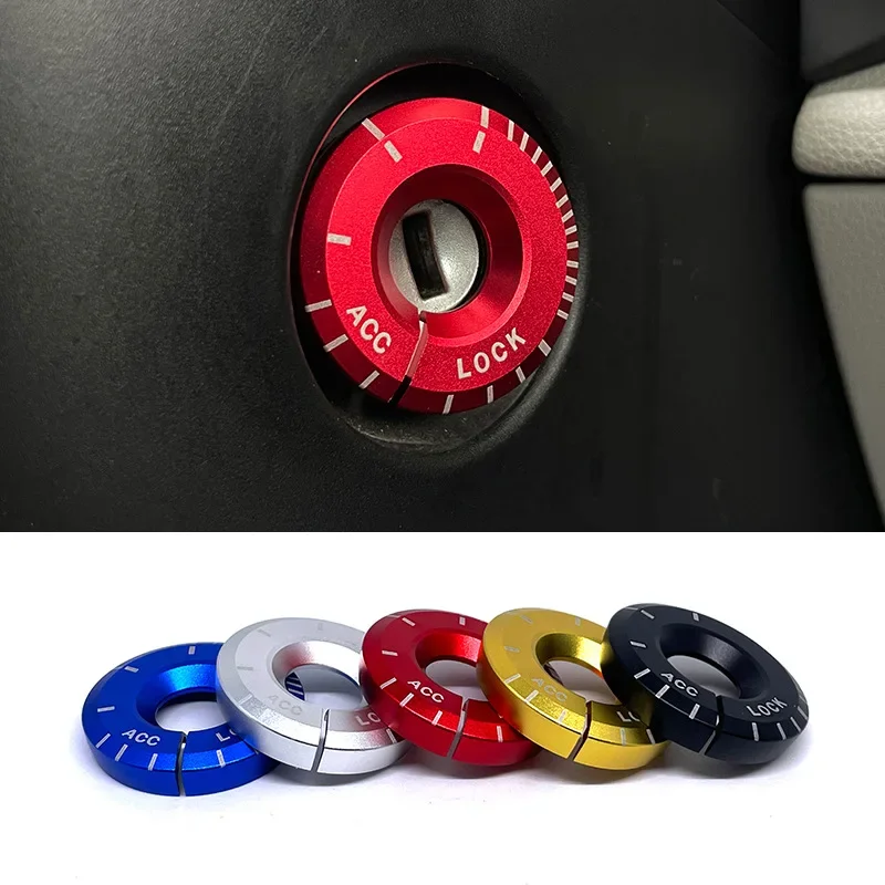 Volkswagen Ignition Key Ring Switch 3D Sticker for GOLF 4 5 6 7 JETTA MK6 MK5 Polo Passat B5 B6 B7  Para Skoda Octavia Rapid