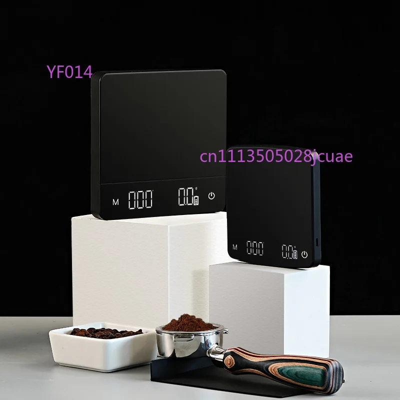 Rechargeable Touch Screen Coffee Electronic Scale 2/3KG High Precision Kitchen Scale for Home Hand Brew Coffee Use