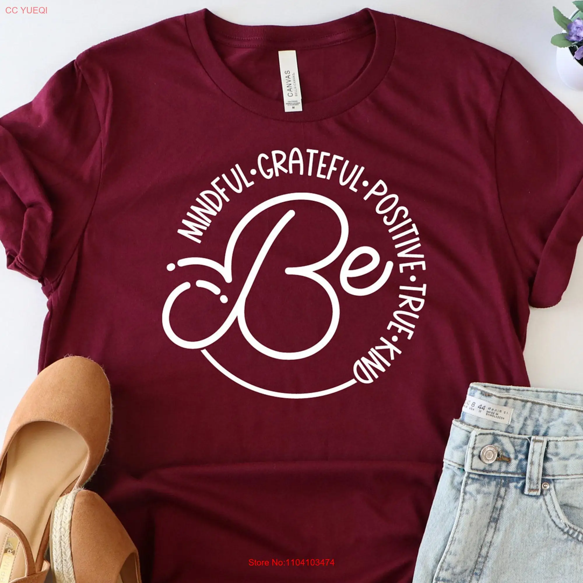 Camiseta con frase Be mindful grateful, camisa de Jesús, fe Cristiana, Iglesia religiosa, espada