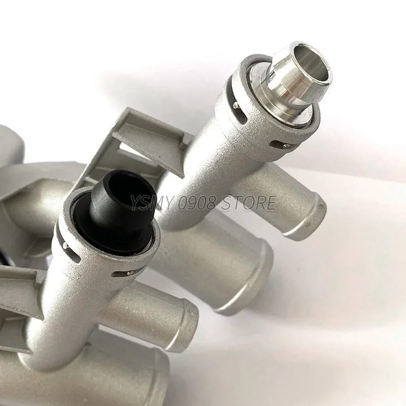 Brand New 25193922 55565334 Water Outlet  Aluminum Thermostat Housing for Chevrolet 2011 2012 2013 2014 2015 2016 2017 2018