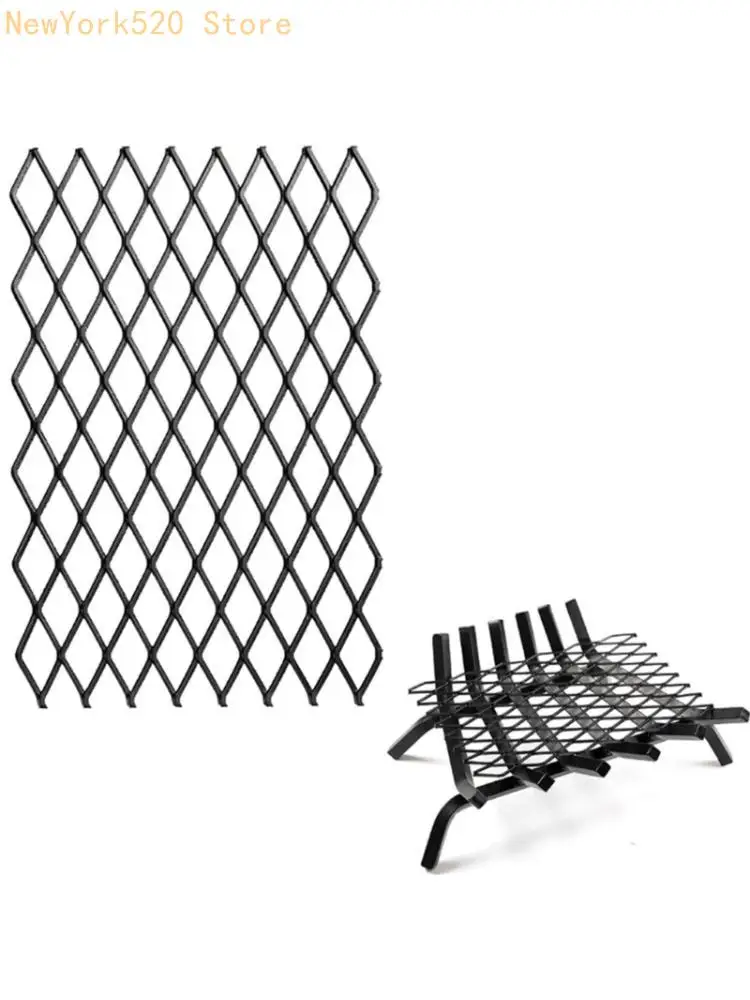 Stove Grate Heavy Duty Steel Fireplaces Grate for Most Fireplaces Keep N84C