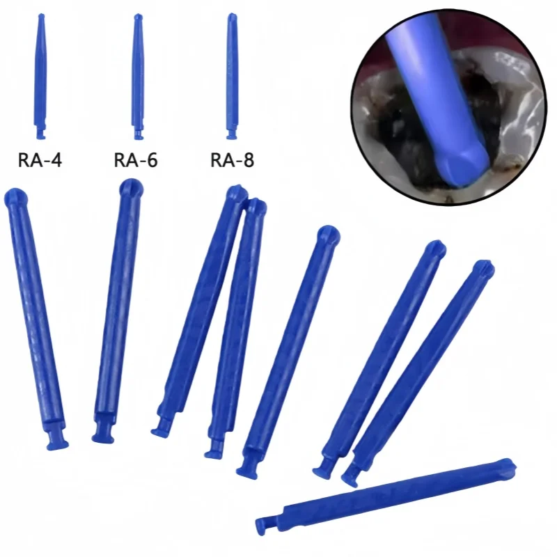 8pcs/bag Dental Caries Removal Bur Low Speed Handheld Caries Removal Bur Deep Marrow Decay Bur Plastic Caries Removal Bur Tools