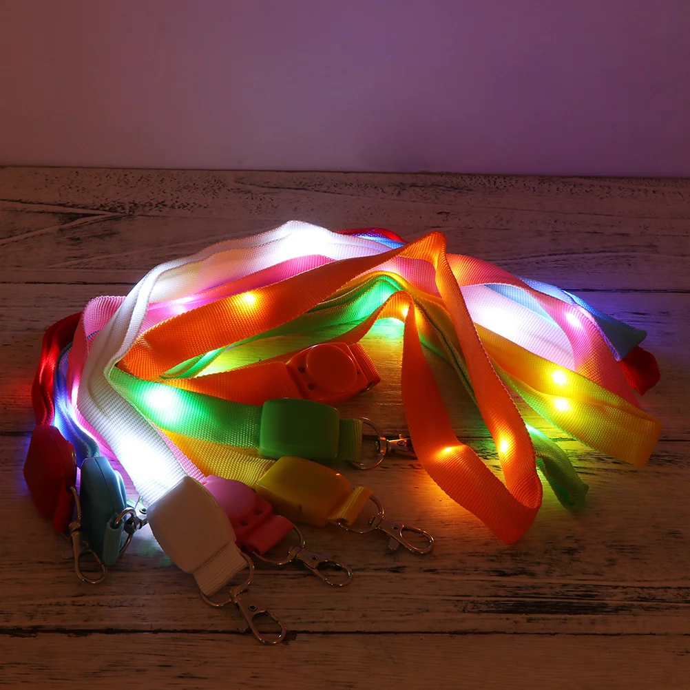 

Lanyards for Neck Luminous ID Charm Straps Work Permit Key Chain DIY Accessories