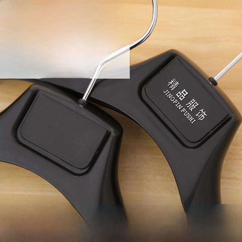 Percha de Plástico para Ropa con Hombros Anchos, Sin Rastro, Antideslizante, para Uso Doméstico, Percha para Trajes para Tien...