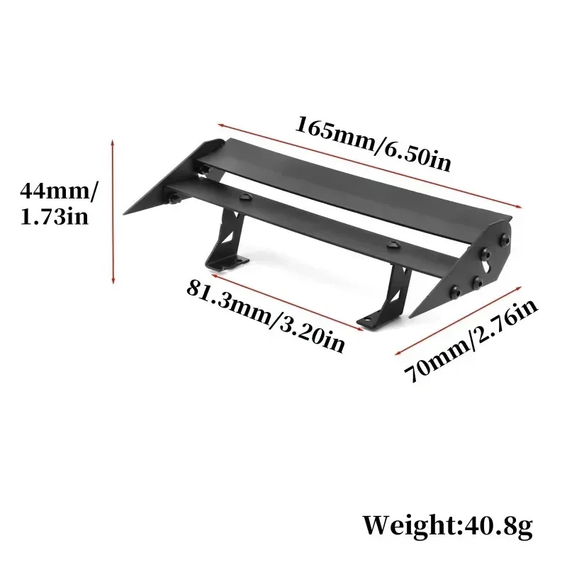 

for TT02 TT01 XV01 HSP 94123 94122 FWO6 LC PTG PTG2 Flat Running Tension Electric Room Drift 1/10 Metal Tail Fin Universal