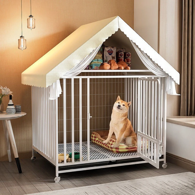 

Клетка для собак, домашняя домашняя клетка для маленьких и средних собак, Тедди, золотистый ретривер, корги, забор для домашних животных, большой ремень для клетки