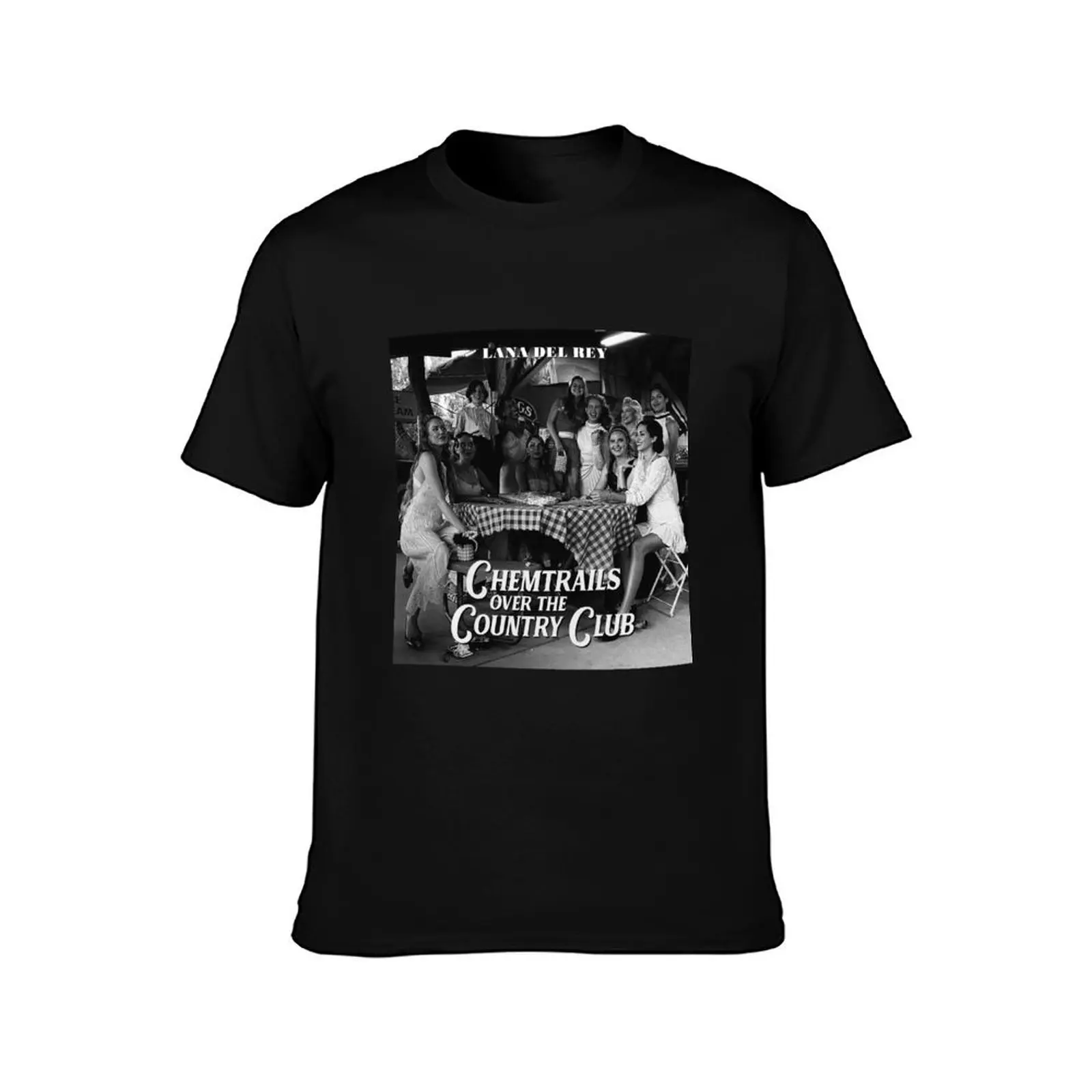 Chemtrails Over the Country Club (Werewolf Eyes Cover) T-Shirt Casual Pattern Print Tee Shirt