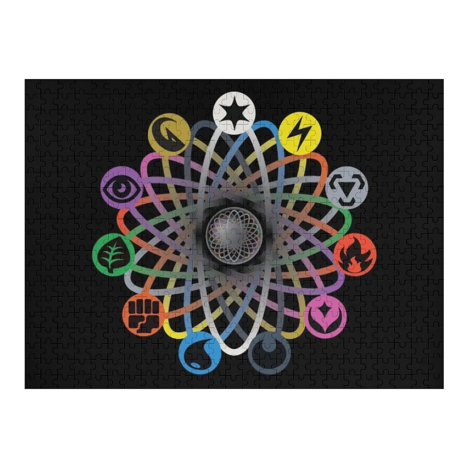 

Rainbow Energy Jigsaw Puzzle Anime Personalized Gift Custom Photo Custom Puzzle