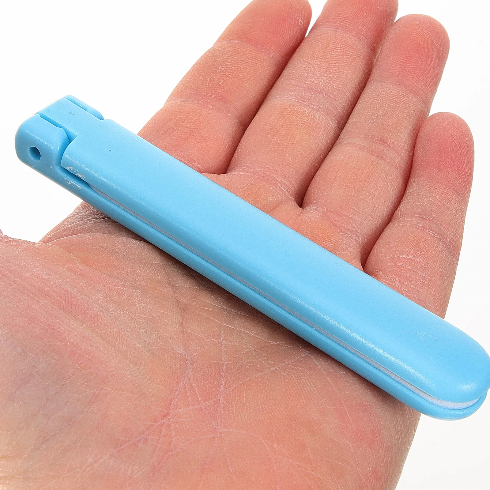 3 قطعة ملف الأظافر مزدوج الوجهين الفولاذ المقاوم للصدأ الماس ملفات الأظافر لملف وتلميع الأظافر النسائية الطبيعية المحمولة مانيكير