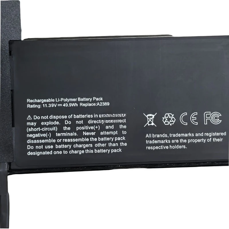 بطارية ماك بوك اير M1 13 بوصة 2020 سنة EMC3302 A2337 EMC3598 MGN63LL MGN73LL MWTJ2 A2389