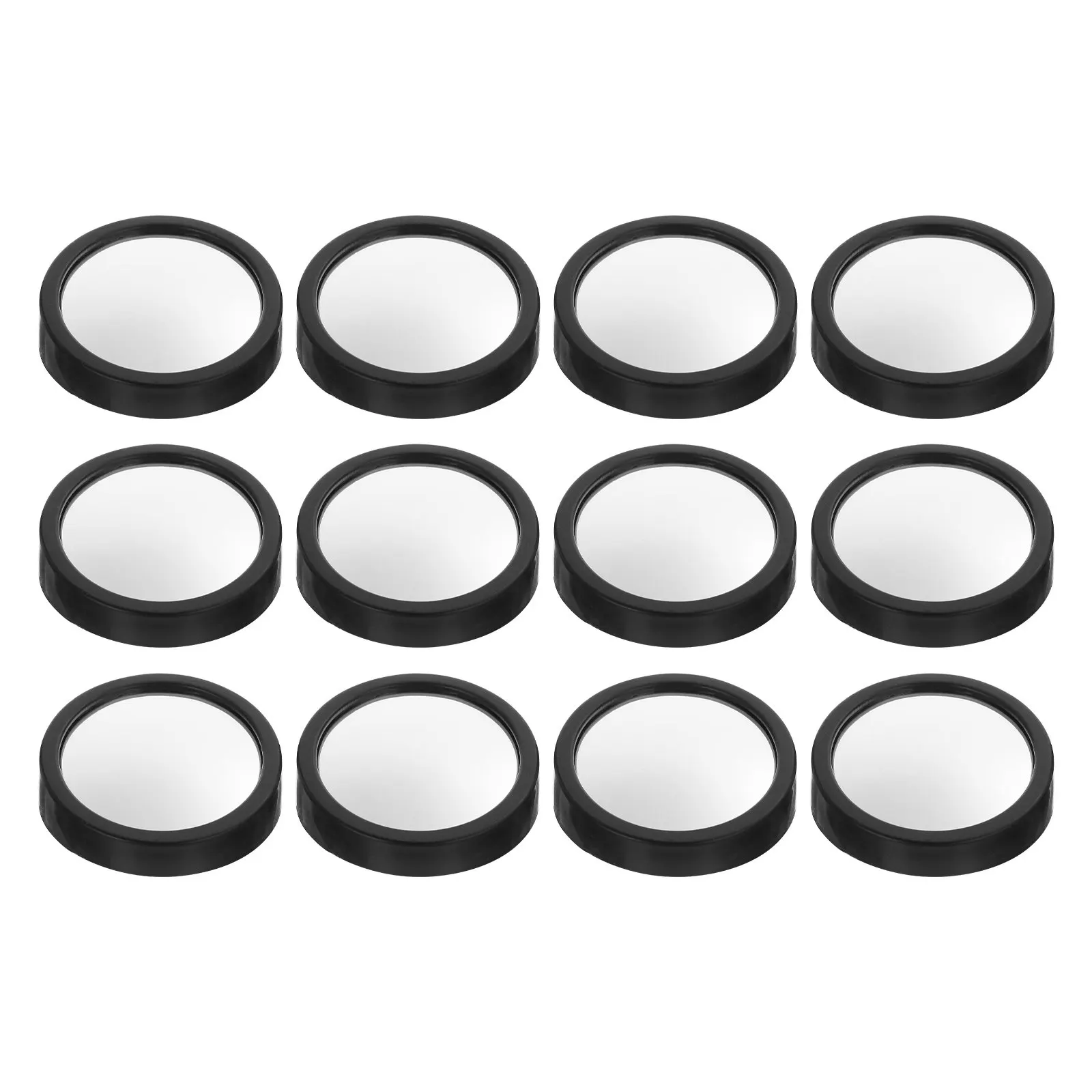 12Pcs Adjustable Round Blindspot Mirror Rearview Side Mirror Car Blind Spot Multi-Function Car Accessory Rearview Accessory