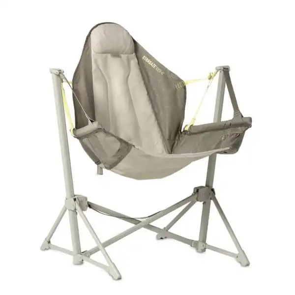 

Folding reclining camping chair that can be folded and unfolded