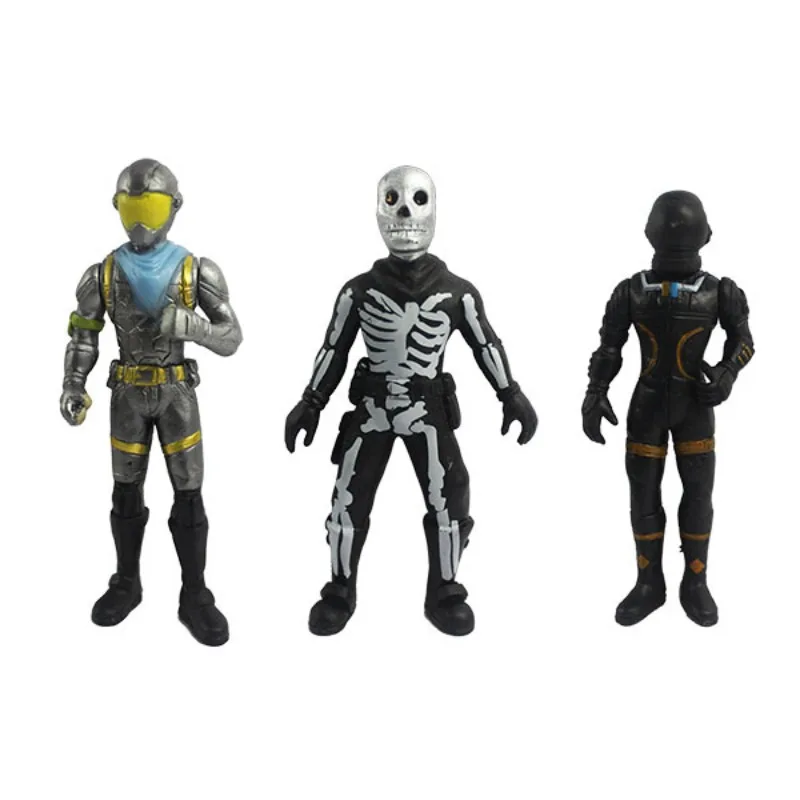12 pz/set Fortnite Gioco Action Figure Anime Cartoon PVC Modello Giocattolo Bambola Kawaii Decorazione Della Stanza Cosplay Figurin Regalo Di Compleanno Per Bambini