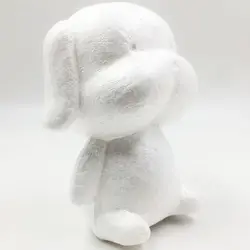 Polystyrene Foam Handmade Material Pug Model Styrofoam Models For DIY Christmas