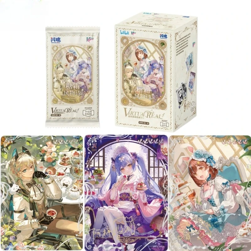SHININGSOUL SHINING SOUL Virtua Real Virtual Idol Collection Card Wonderland Pack First Issue Cartoon Peripheral Toy Gifts TCG