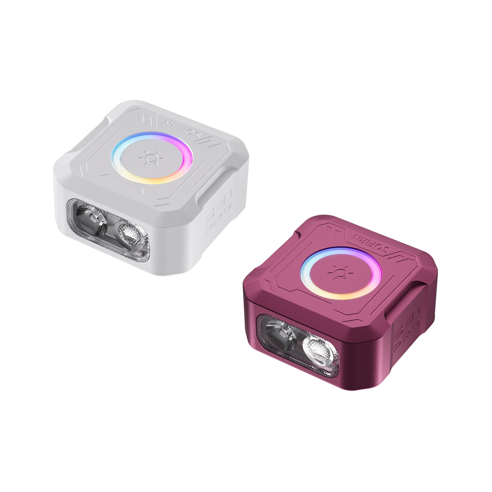 SOFIRN SE1 PRO EDC Keychain Flashlight RGB LED High CRI90 Magnetic Wristband Torch Type-C Rechargeable Portable Warning Light image 3