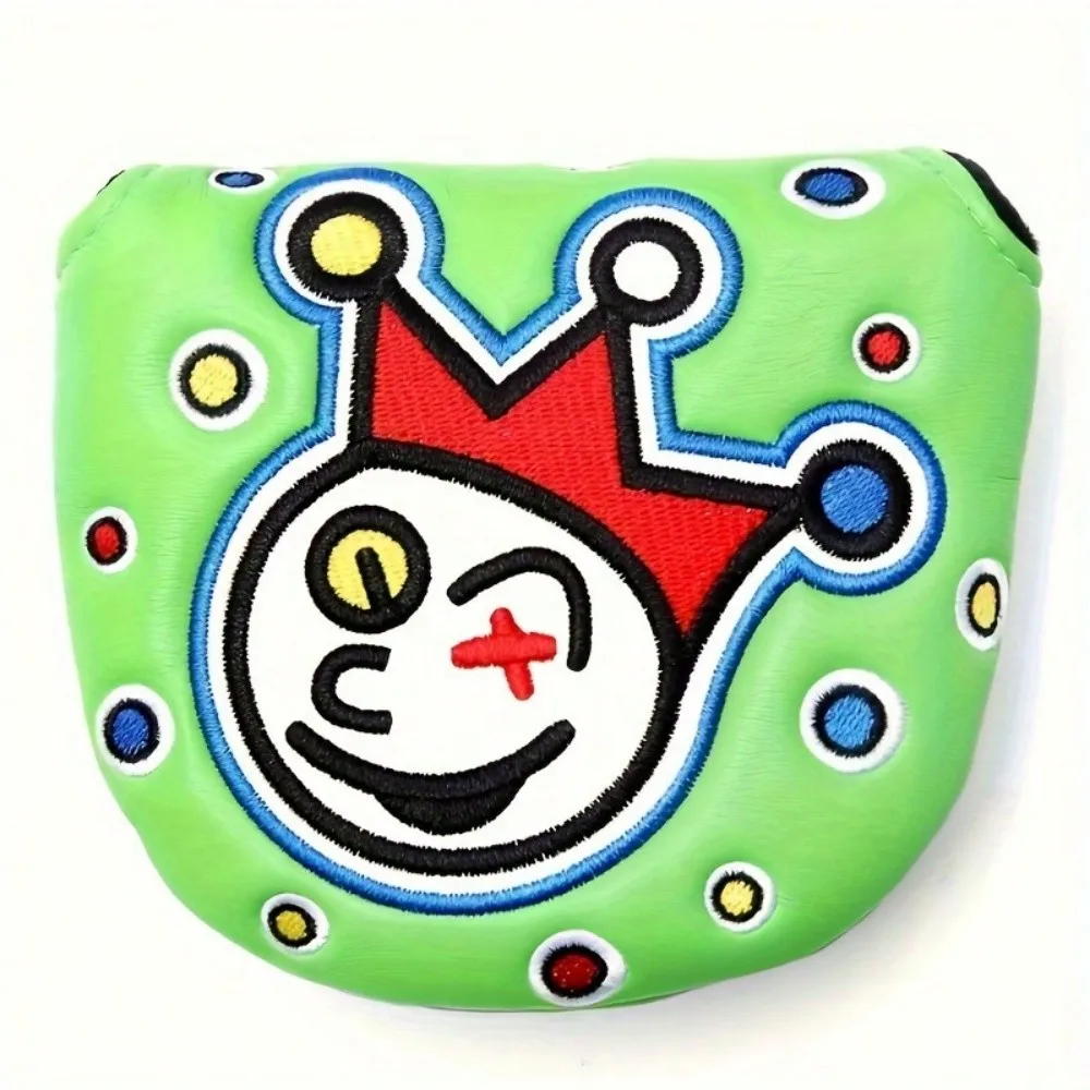 

Clown Golf Club Cover, Golf Club Head Cover, Golf Putter Mallet Cover
