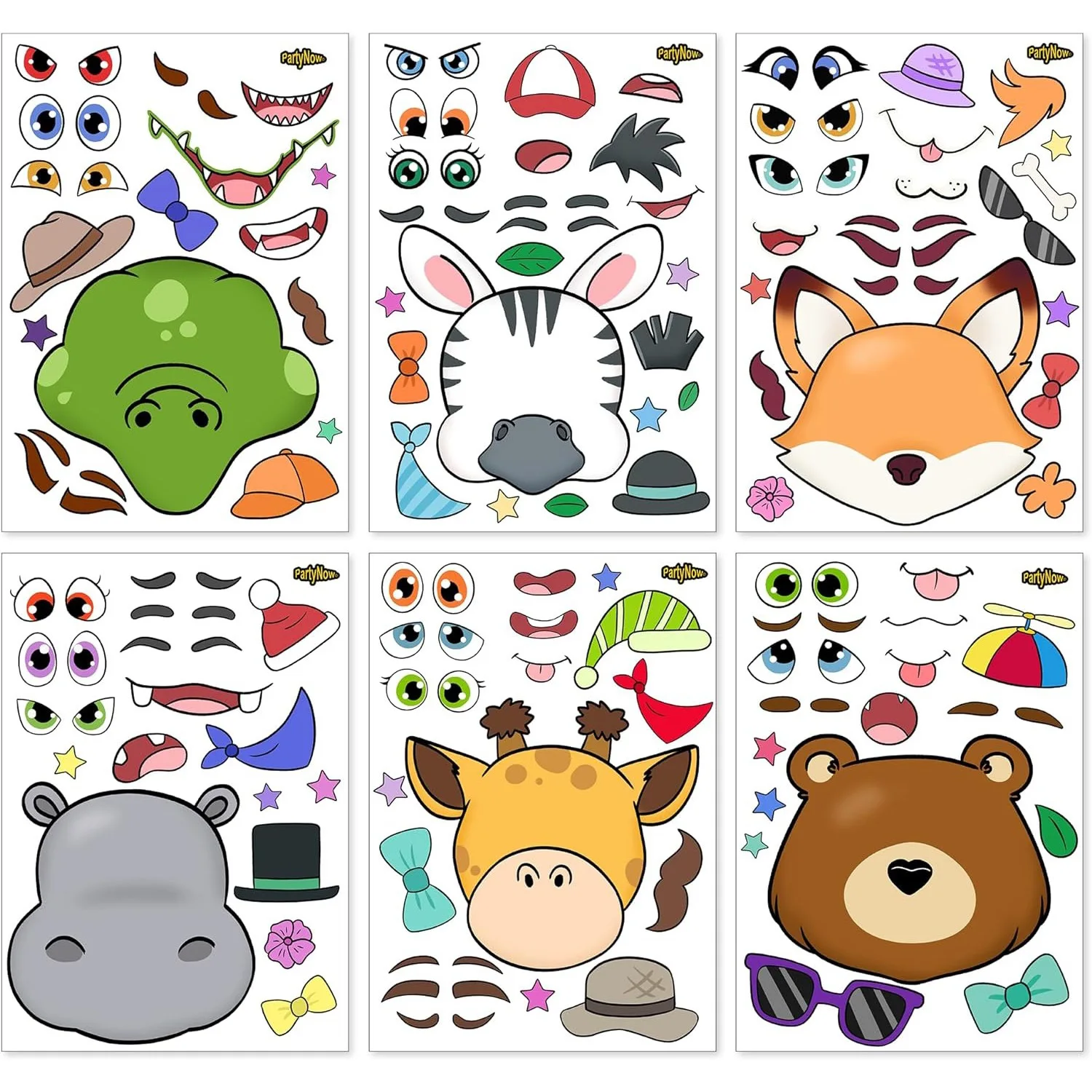 4-6-pcs-diy-multi-padroes-estilos-quebra-cabeca-adesivos-dos-desenhos-animados-animais-aprendizagem-primaria-brinquedos-educativos-para-criancas-jogos-presente