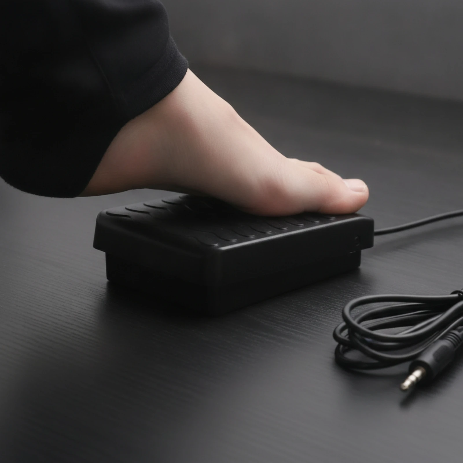 Keyboard Sustain Pedal Compact Universal Sustain Pedal Foot Switch Wired Lightweight for Keyboardists, Home Practice