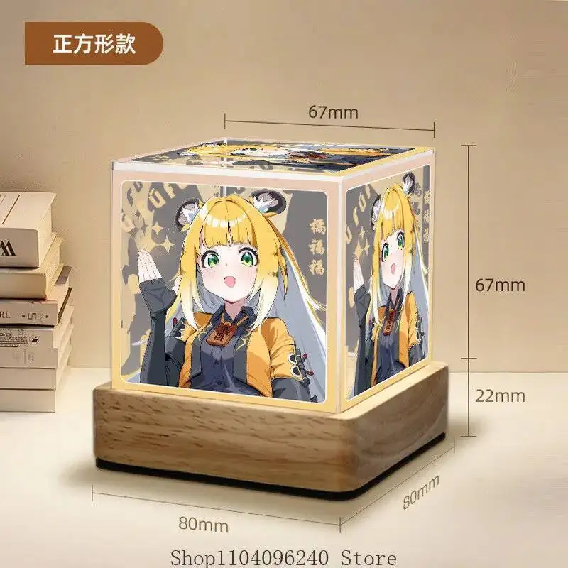 أنيمي لعبة Zenless منطقة صفر جو فوفو لعبة تأثيري أنيمي ضوء الليل مع غرفة مصباح ديكور عيد ميلاد عيد الحب عيد الميلاد s