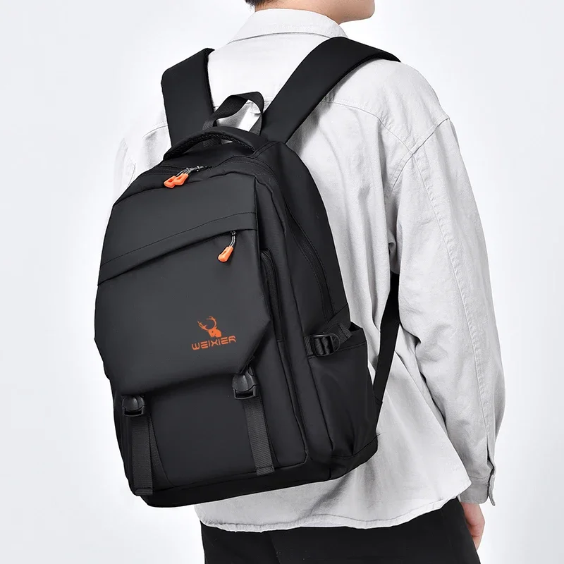Luxury Men\'s Backpack High Quality 15.6 Laptop Backpack High-capacity Waterproof Travel Bag Fashion School Backpacks for Men
