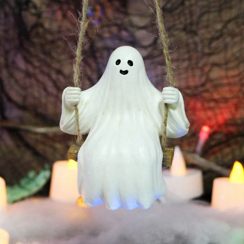 Halloween Swing Ghost Pendant Decoration Venue Layout Props Hanging Ghost Devil Ghost Pendant Ghost Festival Gift