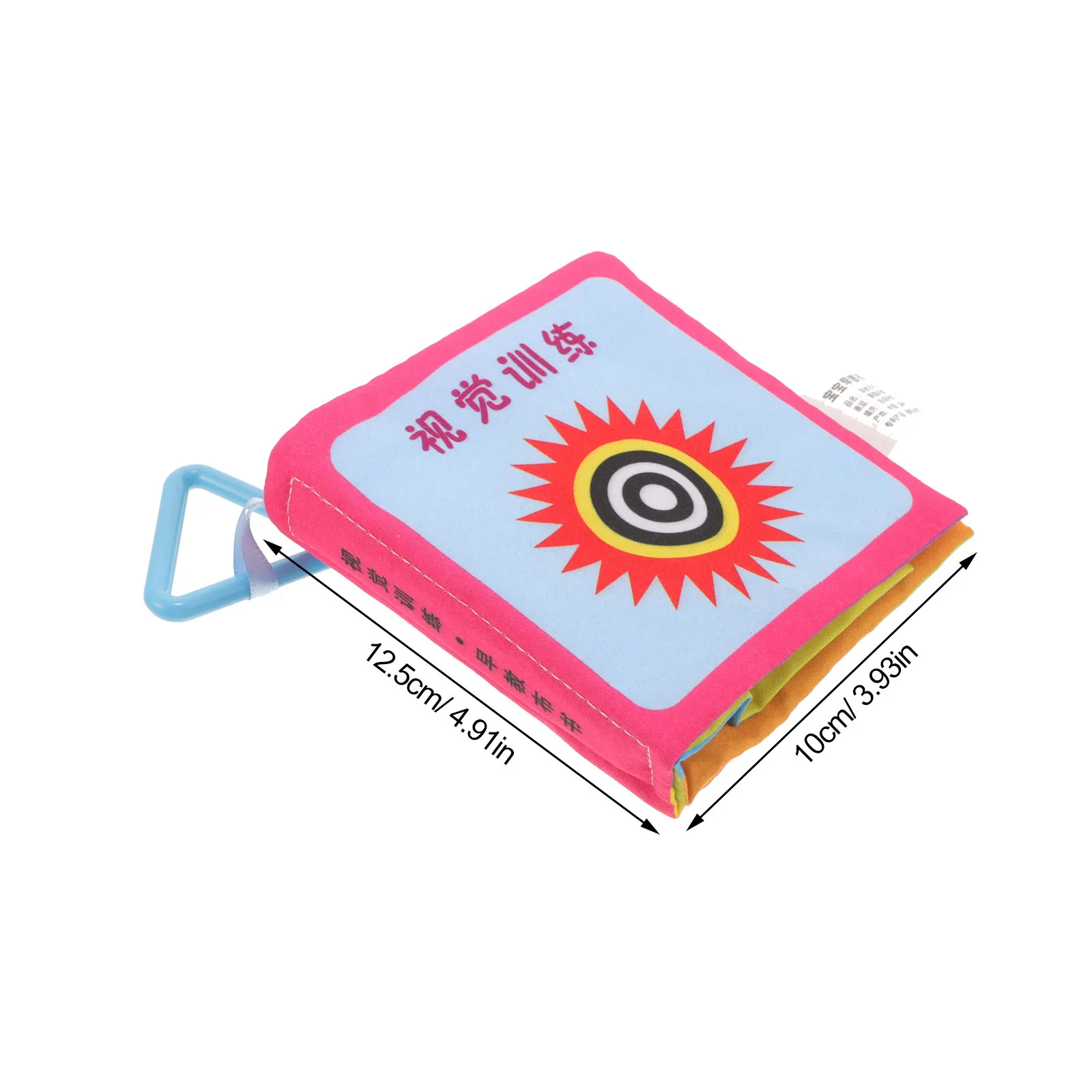 مجموعة واحدة من كتاب القماش للأطفال الصغار، كتاب قماشي للتعليم المبكر الحسي الناعم لتنمية الدماغ والتعرف البصري