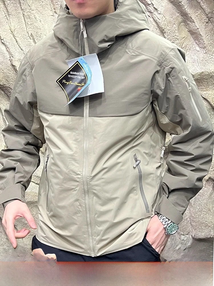 Herren Outdoor Winter Jaet Polar Skiing Series All-Weather Hard ell 90 White Du down Anti-Cold down Jaet Trendy