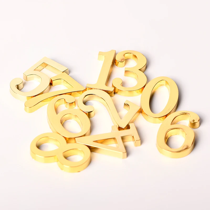 

Exterior House Numbers Door Number Plate Apartment Self Adhesive Digits Office Address Residential Hotel Exterior Number