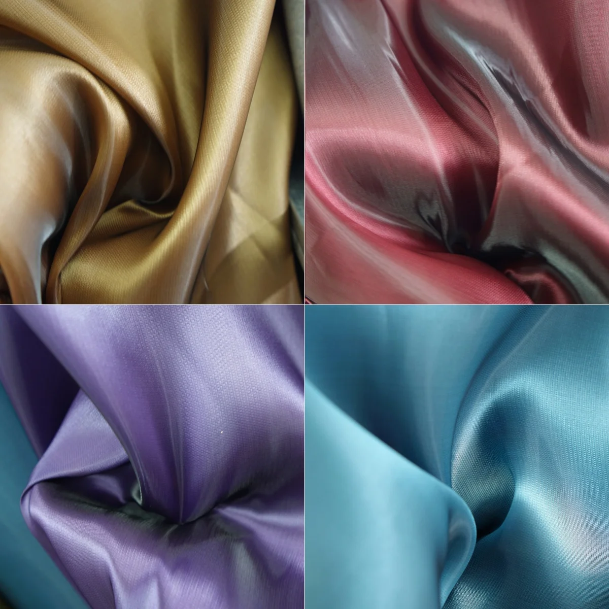 Super bright liquid water satin fabric sewing evening dresses wedding dresses and stiff DIY designer fabrics for sewing