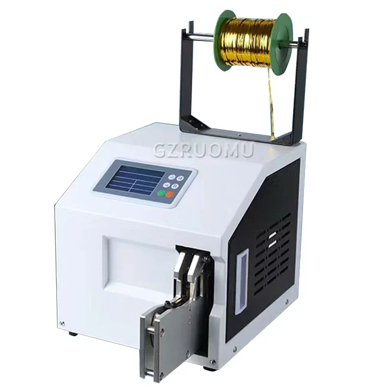 Multifunction Automatic Small Cable Wire Winding And Binding Machine Intelligent Data Cable Power Cord Tie Winder