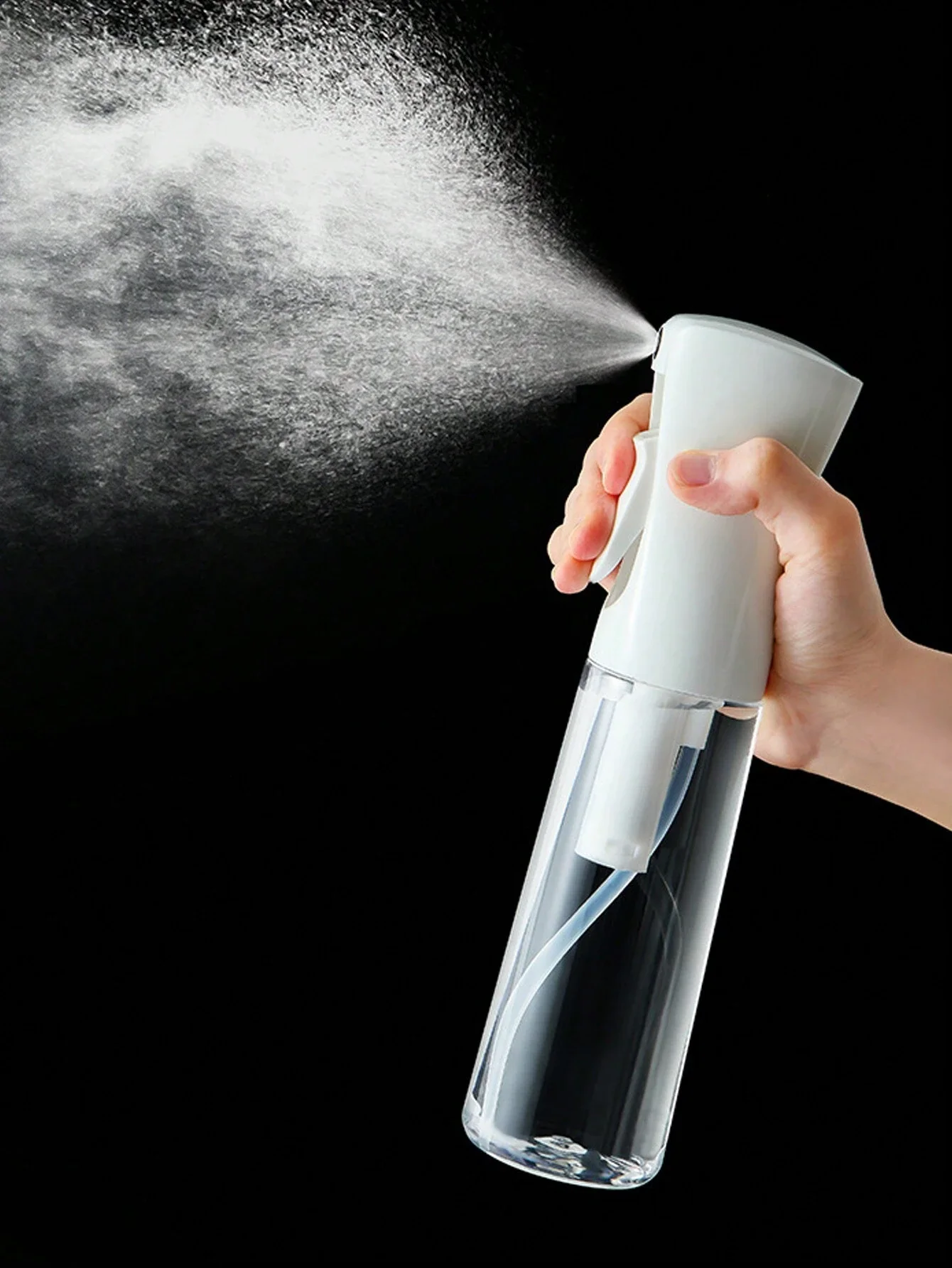 500/200/300ml Hair Spray Bottle Refillable High Press Continuous Spray Bottle for Hair Salons Alcohol Fine Mist Home Makeup Hydr