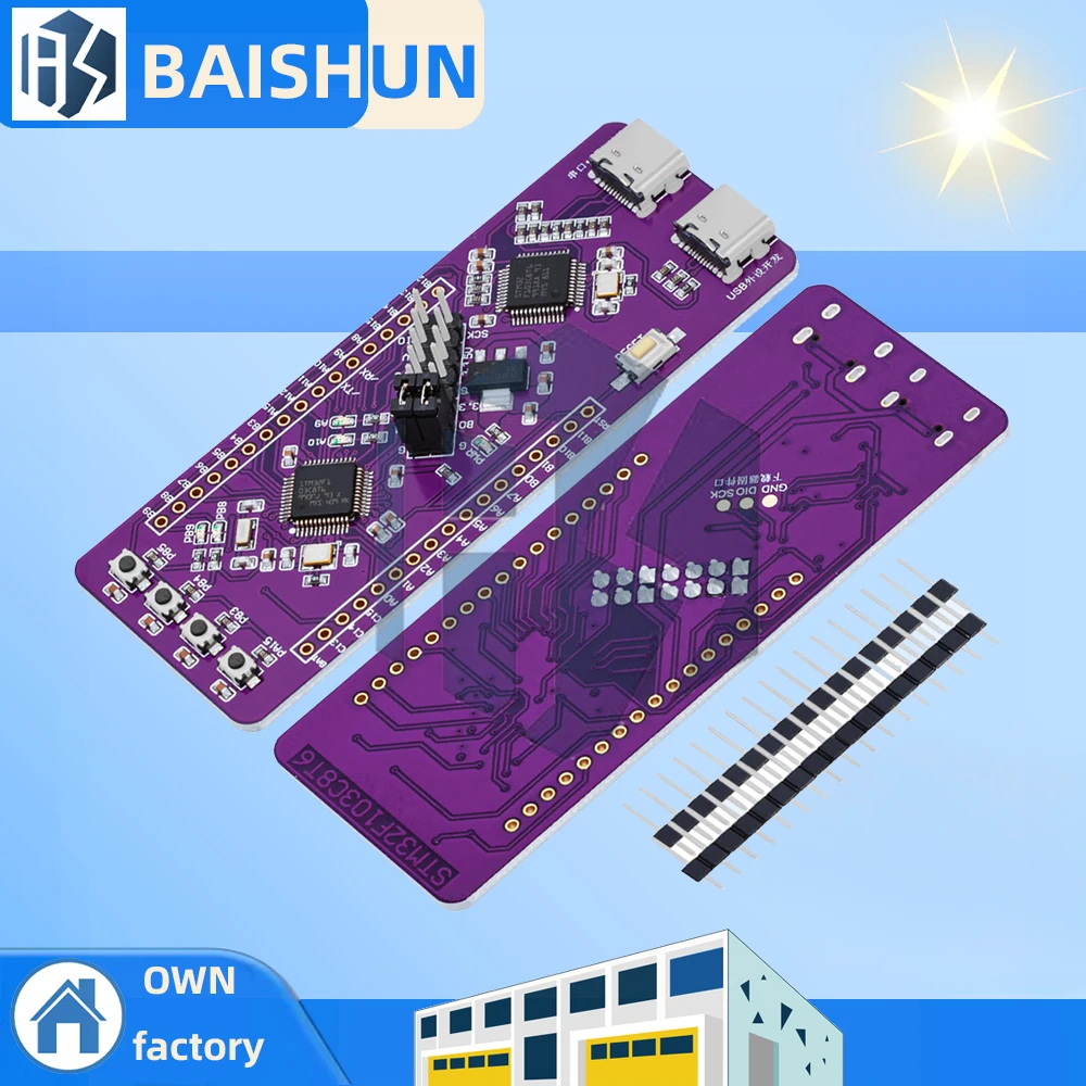 programador-st-link-v2-porta-serial-dupla-usb-tipo-c-e-ttl-para-arduino-e-stm32f103c8t6-depurador-descarregador-de-artigos-de-beleza