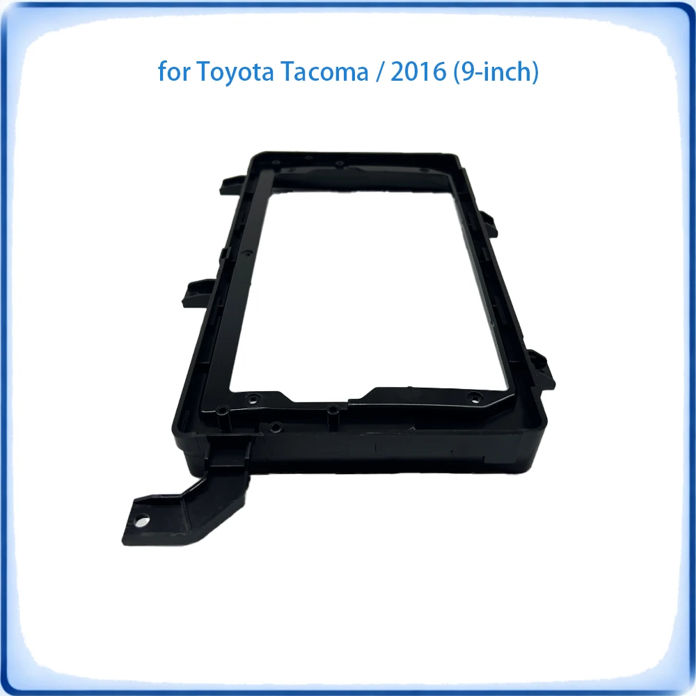 Car Radio Fascia Frame For Toyota Tacoma 2016 9 inch Stereo Panel With Canbus Decoder & Wiring Harness