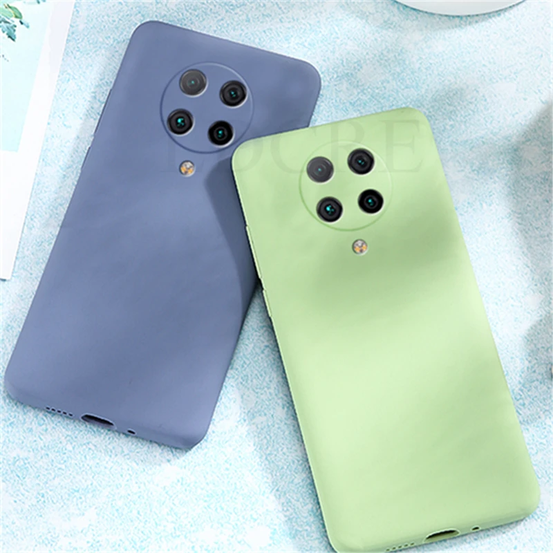 For Xiaomi Poco F2 Pro Case Original Liquid Silicone Soft Phone Rubber Cover For Xiaomi Poco F2 Pro Case for Xiaomi poco F2 Pro