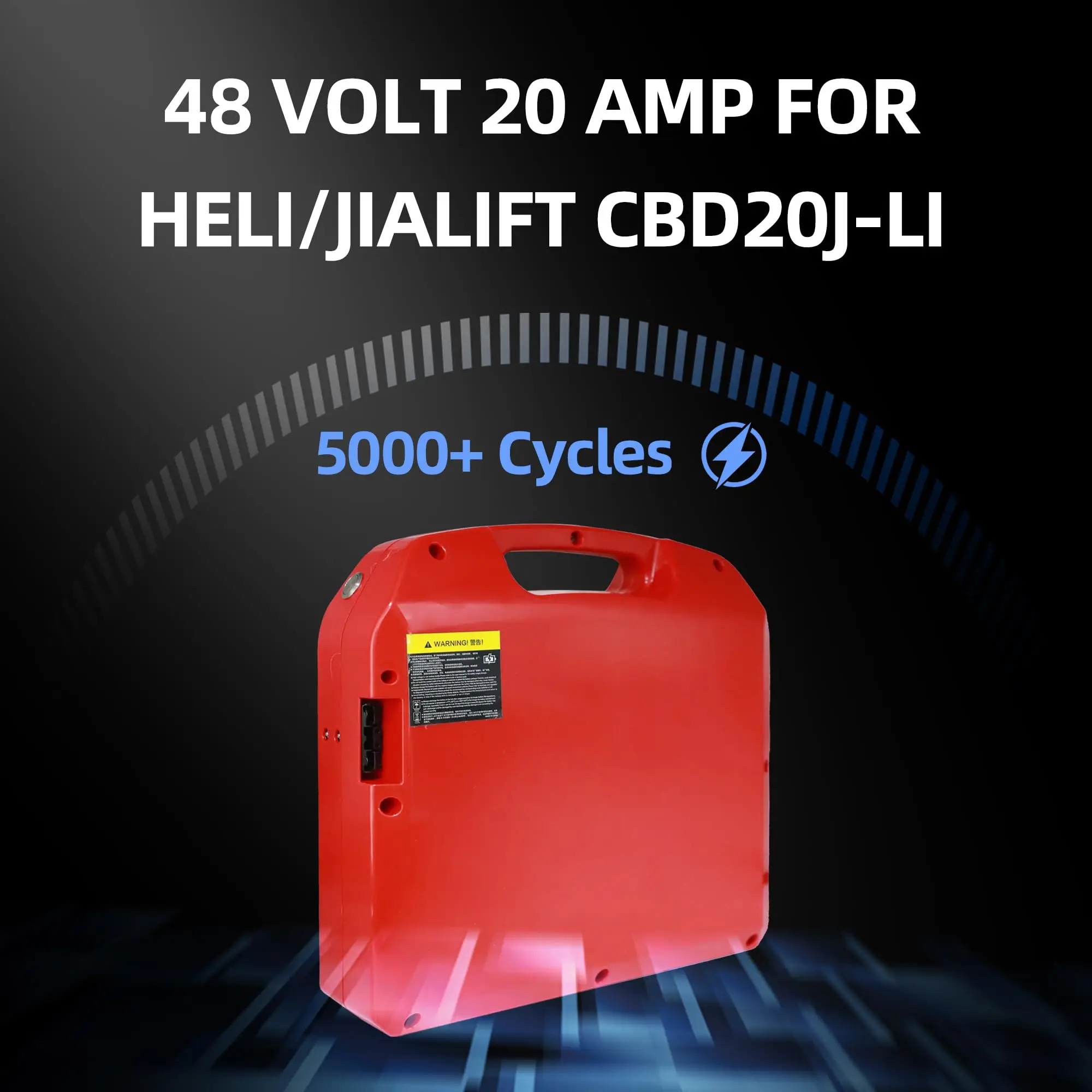 

48 Вольт 20 Ач литиевая батарея LiFePO4 для электрического поддона Heli/Jiali CBD20J-LI