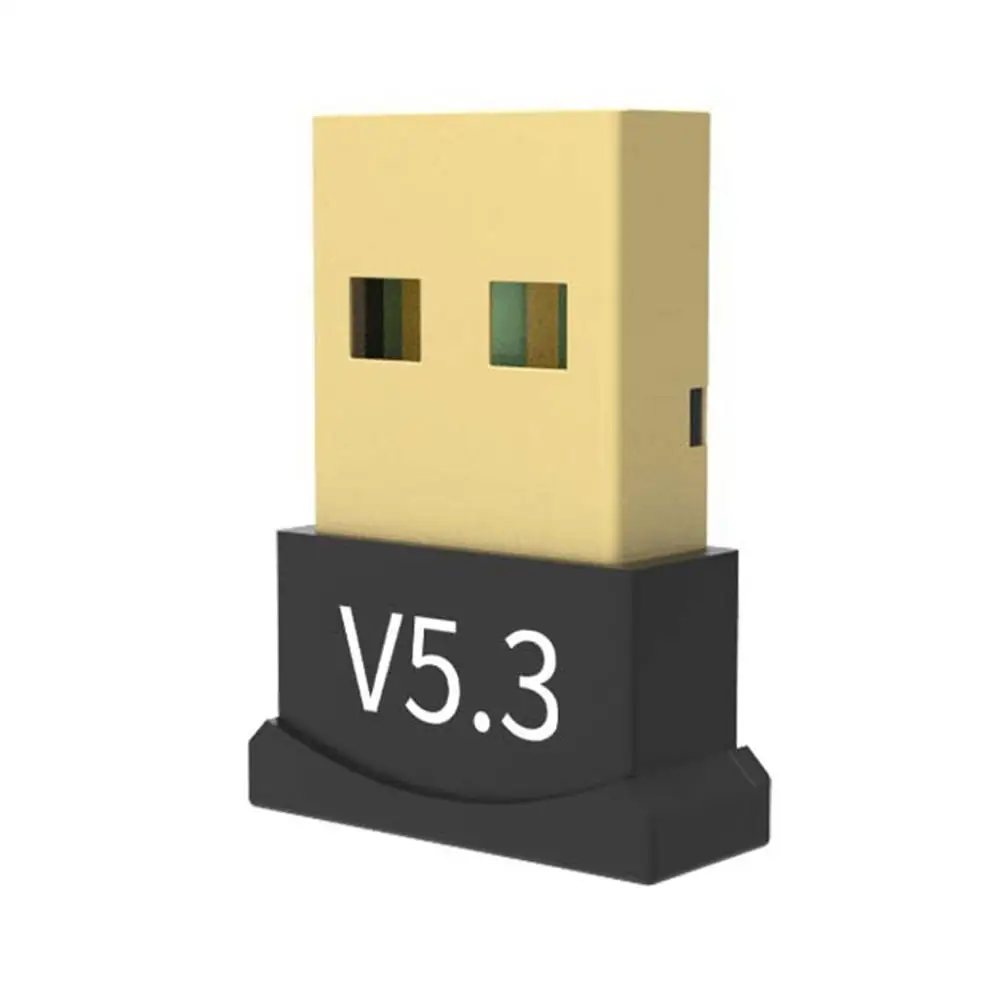 Usb Bluetooth 5.3 Adapter Transmitter Receiver Bluetooth Audio Bluetooth Dongle Wireless Usb Adapter For Computer Pc Laptop L9q1