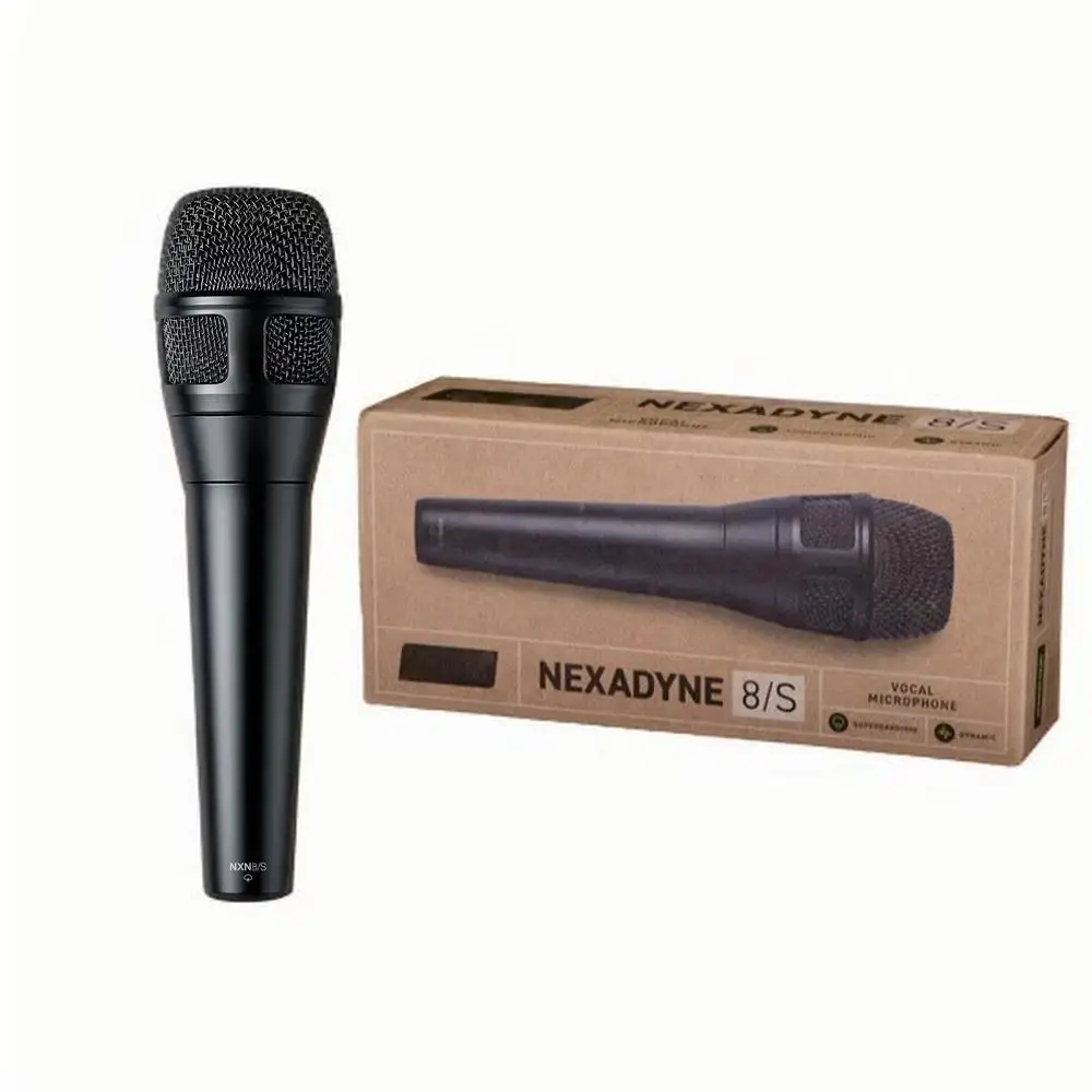 

NXN8/S Wired Supercardioid Dynamic Vocal Microphone with Dual Engine Capsule for Live Performance