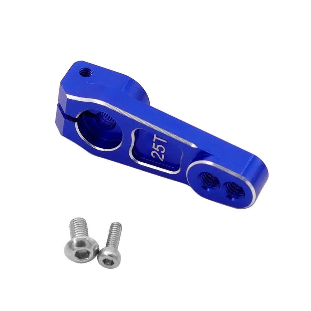 Metalen 25 t Stuurarm Servo Hoorn 7075 Voor 1/10 RC Crawler Axiale Scx10 Yikong Rgt Rc4wd Trax Trx4 Trx-6 Onderdelen