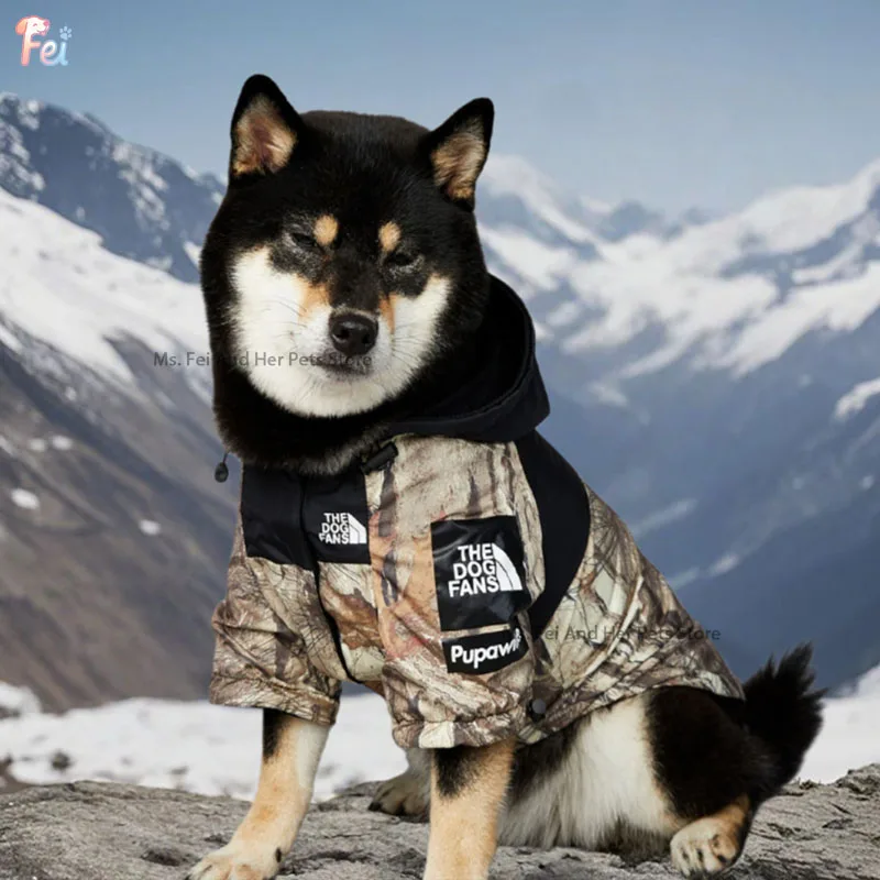 

Waterproof Dog Raincoat with Hood, Windproof Adjustable Jacket for Large Breed Dogs, Outdoor Hiking & City Walking Apparel​