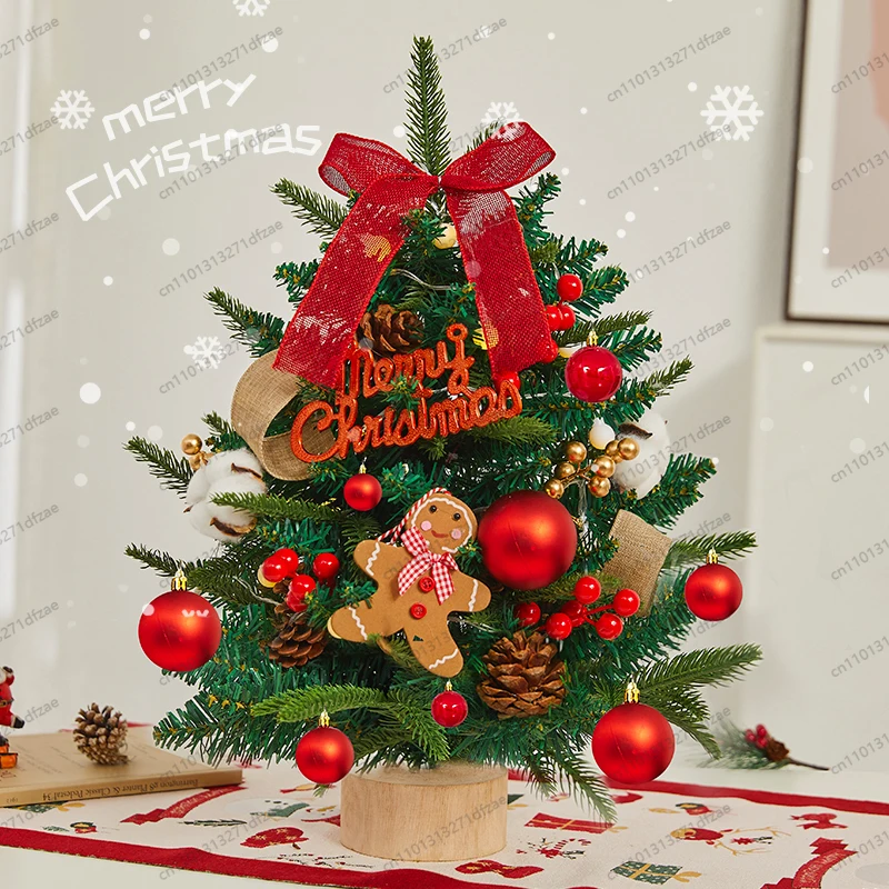 

Mini Christmas Tree New Ins Wind Simulation Desktop Small Tree Household Small DIY Ornament