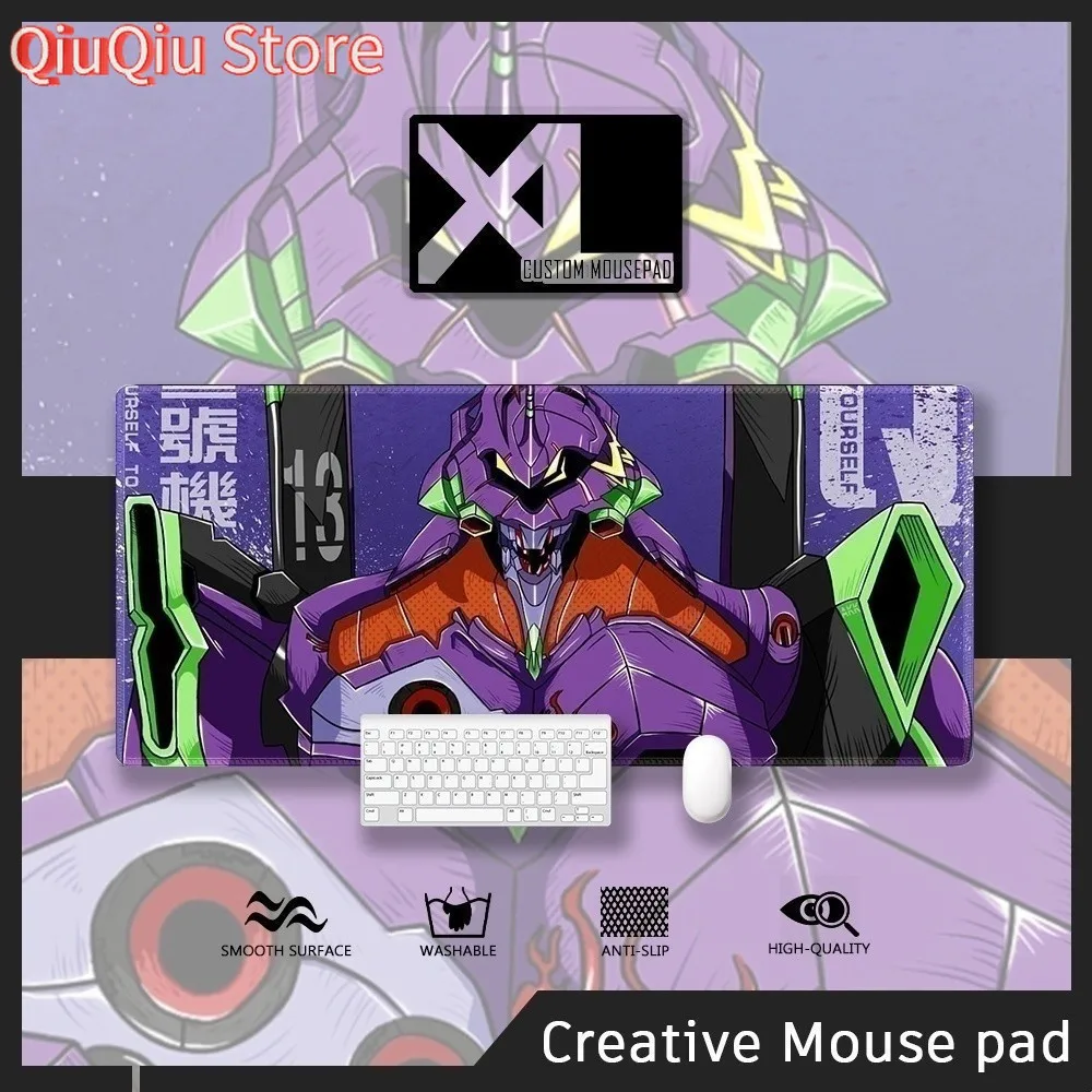 

Mouse Pad XL EVA 01 Computer Desk Mat Extended Mousepad Large Gaming Anime HD Mousepads