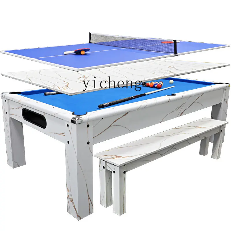 Tqh  Home Indoor Billiards Table Tennis Dining Table Conference Table Three-in-One