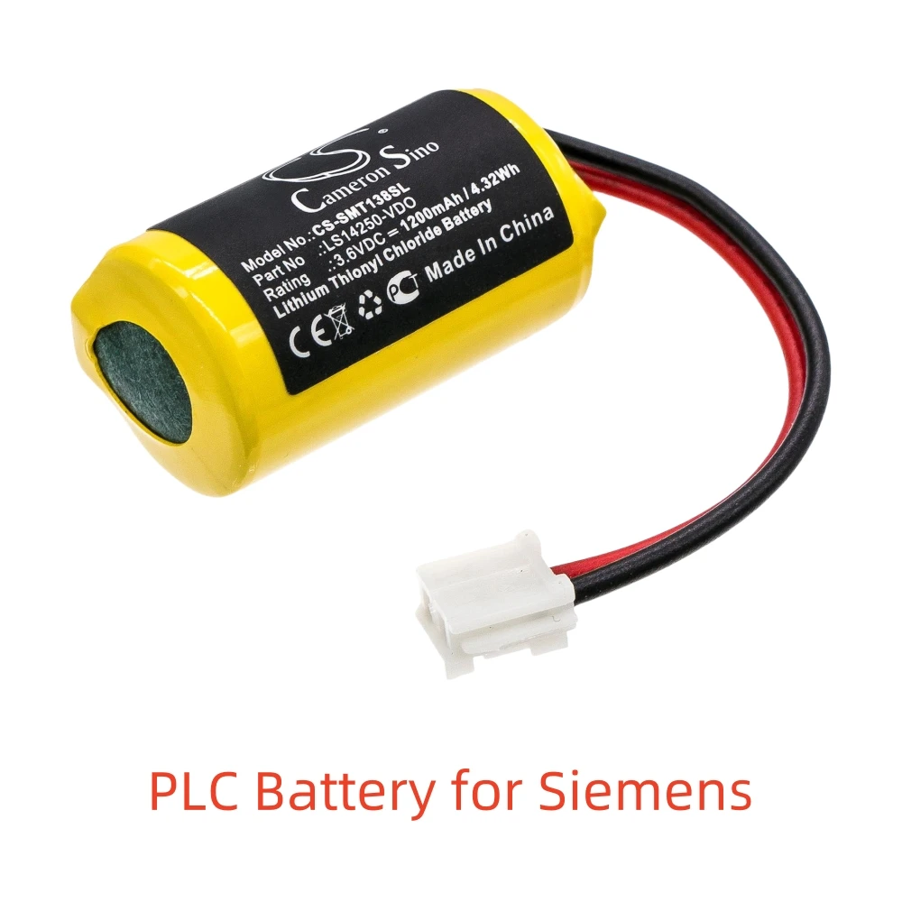 Li-SOCl2 PLC Battery for Siemens,3.6V,1200mAh,VDO Digital Tachograph DTCO 1381,LS14250-VDO A2C59511954 A2C59511954X