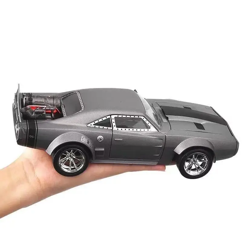 Jada 1:24 Dodge Ice Charger Alloy Car Diecasts &Toy Vehicles Car Model Miniature Scale Model Car Toys For kids Collection J198